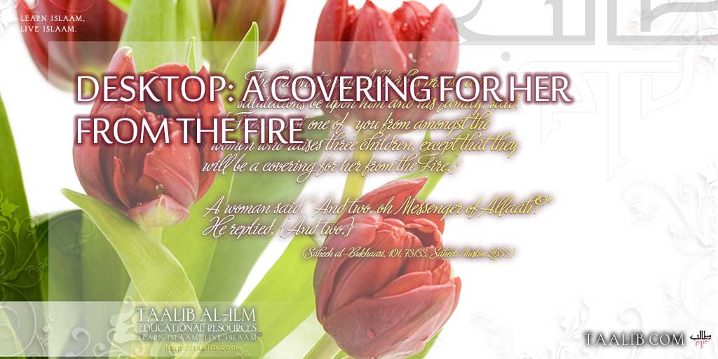 Desktop: A Covering For Her From The Fire