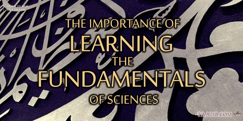 The Importance of Learning the Fundamentals of Sciences