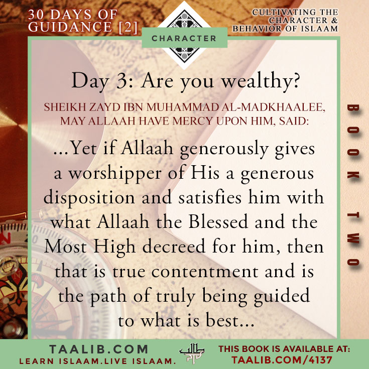 [30 DAYS-Book 2] Day 3: Are you wealthy?